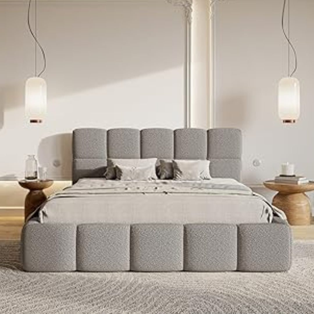 Super King Size Bed Frame - Cubed Bed With Storage